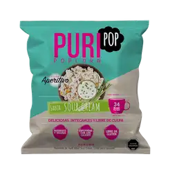 Pop Snack Popcorn Sour Cream