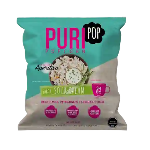 Pop Snack Popcorn Sour Cream