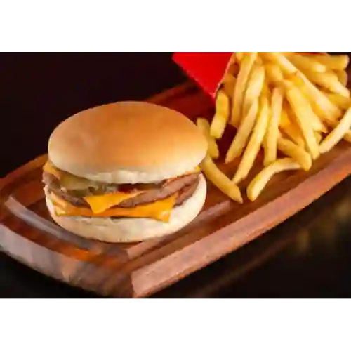 Hamburguesa con Papas