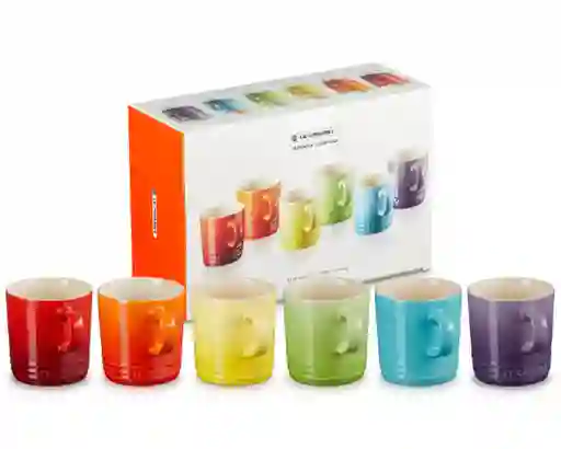 Set Tazas Rainbow 350 mL Le Creuset