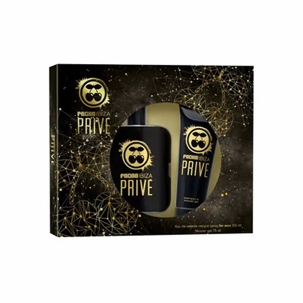 Pacha Pack Ibiza Estuche Prive Fragancia + Gel De Ducha