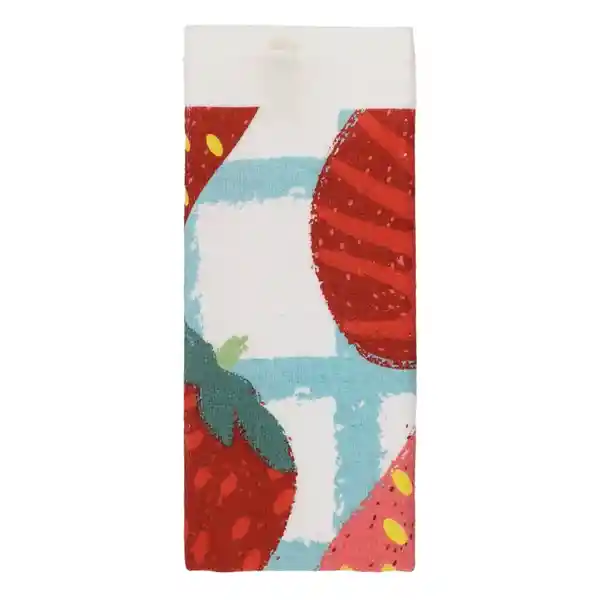 Paño Cocina de Algodón Velour Estampado Casaideas