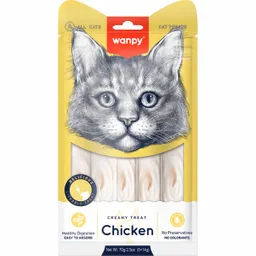 Wanpy Alimento Para Gato Creamy Pollo