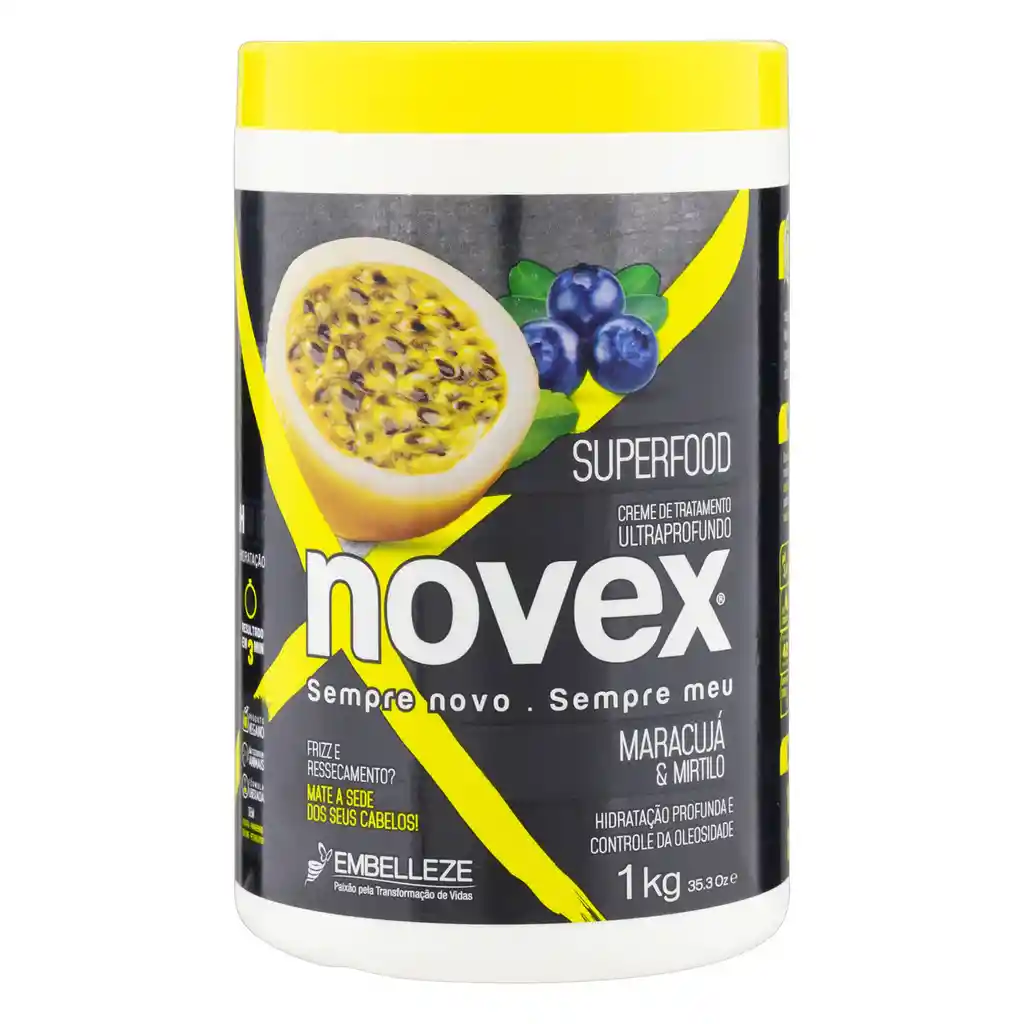 Novex Crema De Tratamiento De Maracuya 1 Kilo