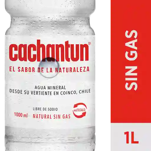 Cachantun Agua Mineral sin Gas