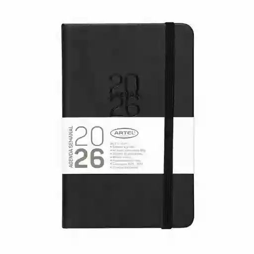 Artel Importado Agenda 2026 A6 Semana la Vista Negra