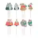 Set de Figurita de Papel 5 x 8 cm Casaideas