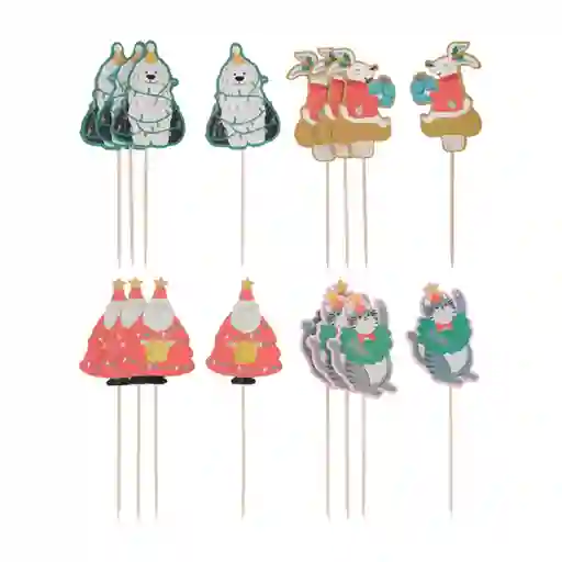 Set de Figurita de Papel 5 x 8 cm Casaideas