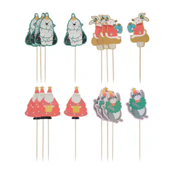 Set de Figurita de Papel 5 x 8 cm Casaideas