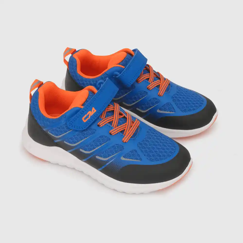 Zapatillas Deportiva Para Niño Azul Talla 32