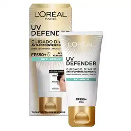 UV Defender Anti Fotoenvejecimiento Antibrillo FPS 50+
