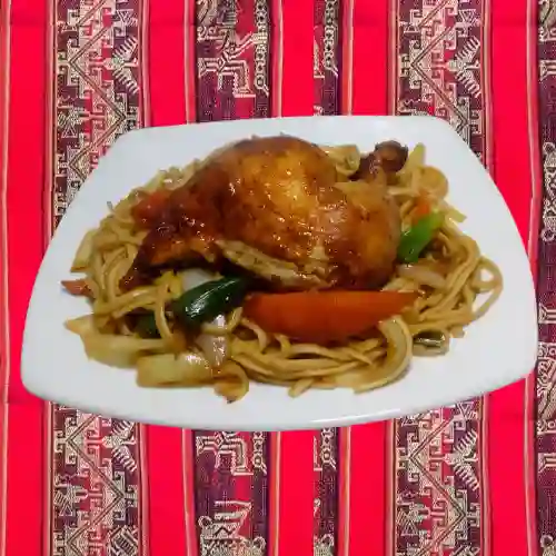 Colación Pollo Asado Tallarín Saltado