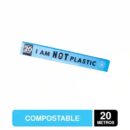 I am Not Plastic Film Adherente 20 Metros