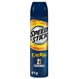 Desodorante Antitranspirante en Aerosol Speed Stick Energy Para Hombre