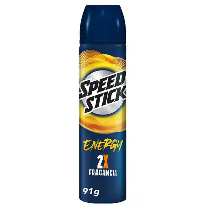 Desodorante Antitranspirante en Aerosol Speed Stick Energy Para Hombre