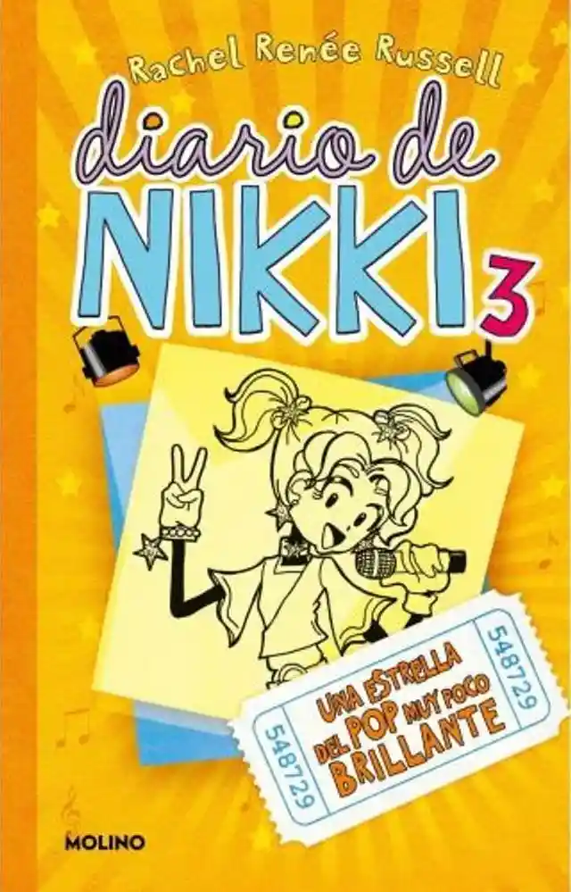 Libro Diario De Nikki 3: Una Estrella Del Pop Muy Poco Brillante