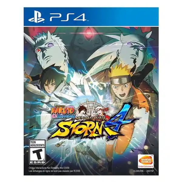 Videojuego Naruto Shippuden Ultimate Ninja Storm 4 Ps4