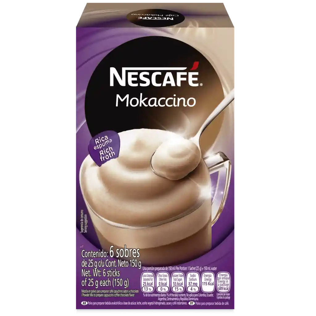 Nescafé Mokaccino Espresso Grande Un