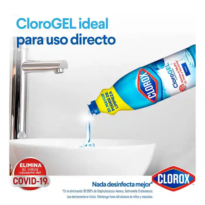 Clorox Cloro en Gel Original