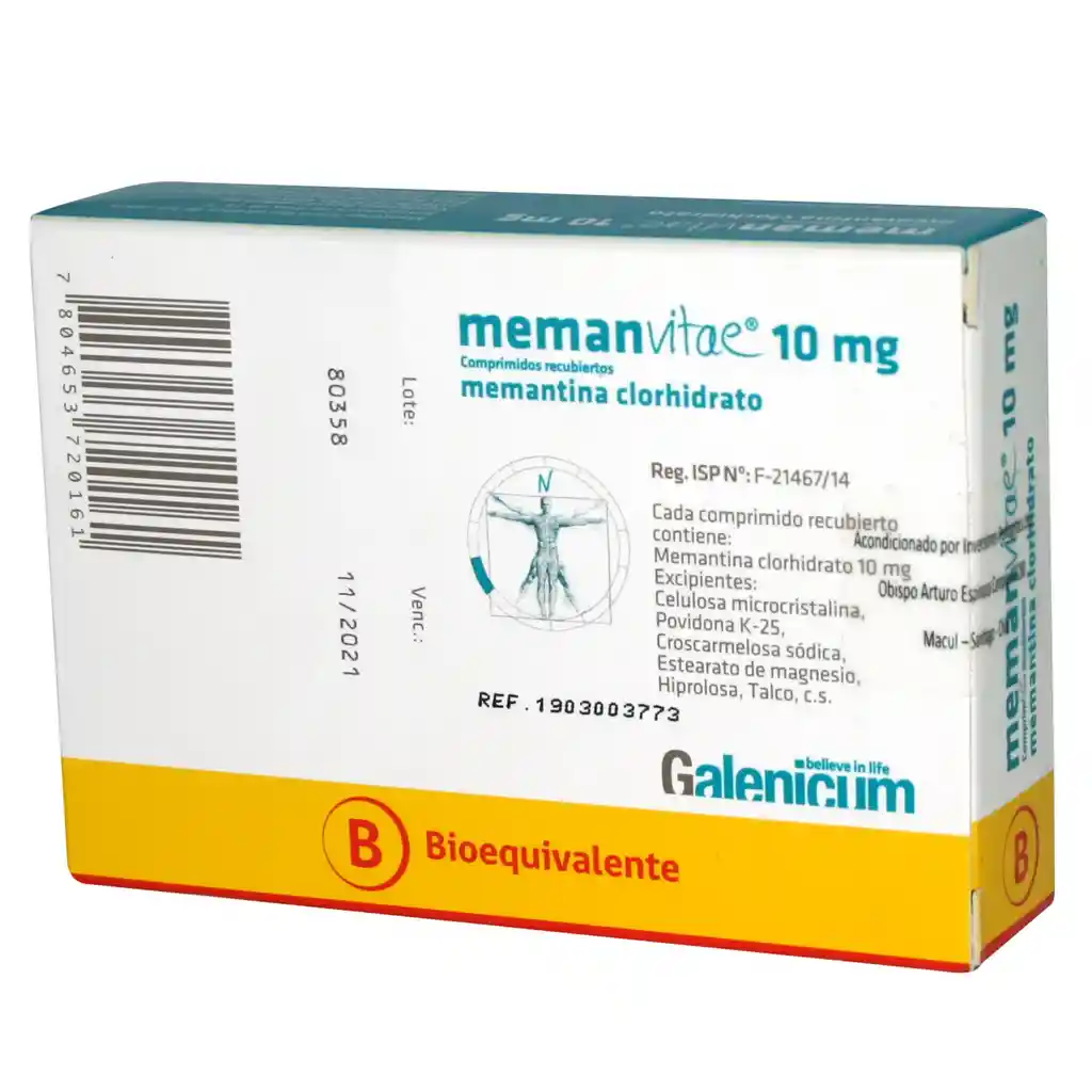 Memanvitae 10 Mg Caja