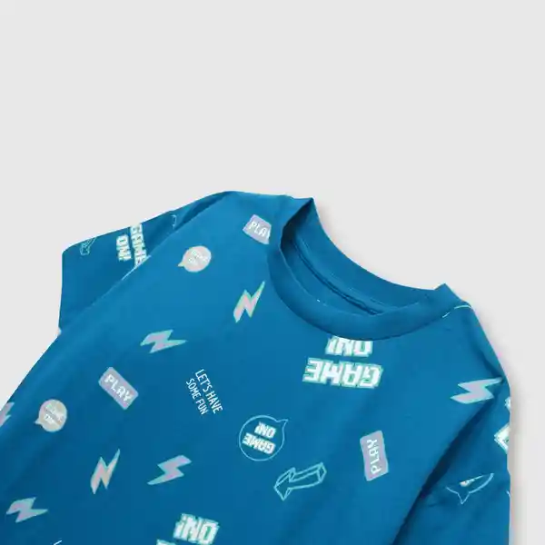 Polera Skate de Niño Marine Talla 4A Colloky