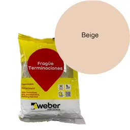 Weber Fragüe Terminaciones Beige
