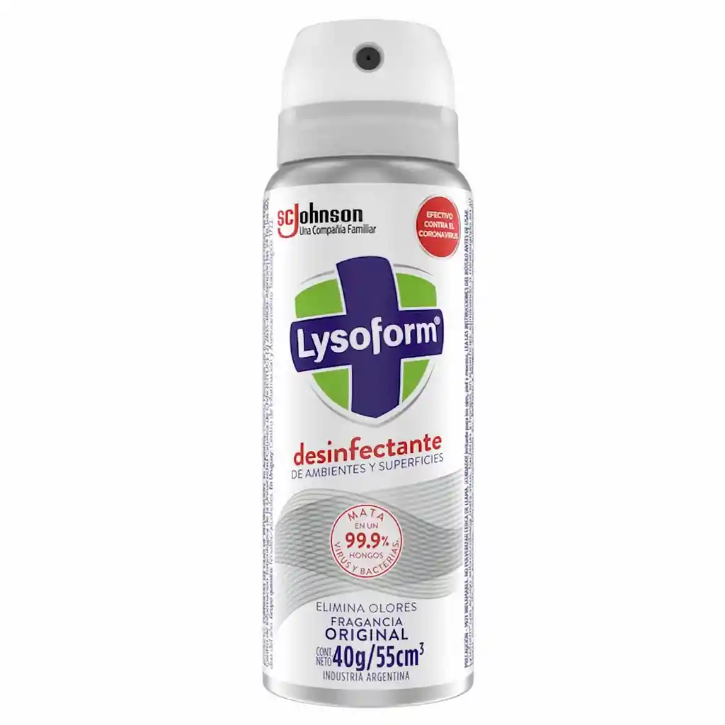 Lysoform Desinfectante de Ambientes y Superficies Original