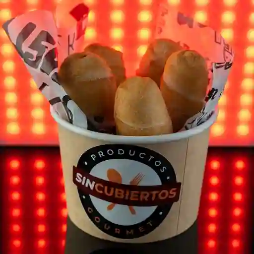 5 Tequeños de queso