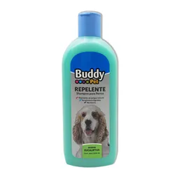 Buddy Pet Shampoo Repelente de Pulgas para Perros Eucalipto