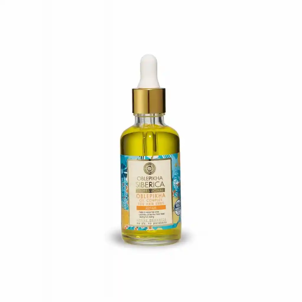Siberica Aceite Para Cabello Oblepikha Reparador De Puntas