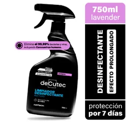 Decutec Limpiador Desinfectante Multisuperficies Lavanda