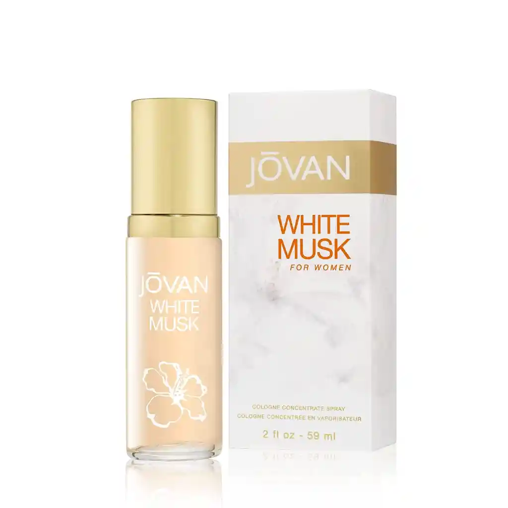 Jovan Perfume para Hombre Aroma a Almizcle Blanco
