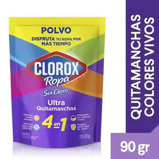 Clorox Ultra Quitamanchas en Polvo para Ropa Color