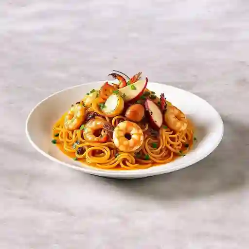 Pad Thai De Mariscos