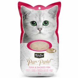 Kitcat Alimento Húmedo para Gato Atún y Pescado Ahumado