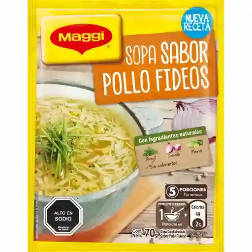 3 x Sopa Maggi 70 g Pollo/Fideos