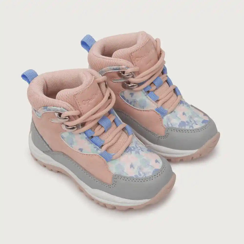 Botines Outdoor Para Niño Rosada Talla 29