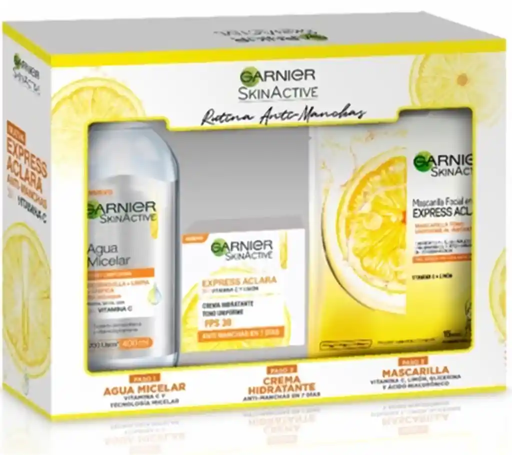 Garnier Skin Active Pack Express Aclara