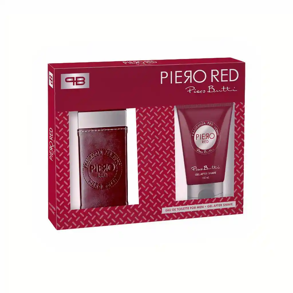 Piero Butti Red Edt 100 Ml + After Shave