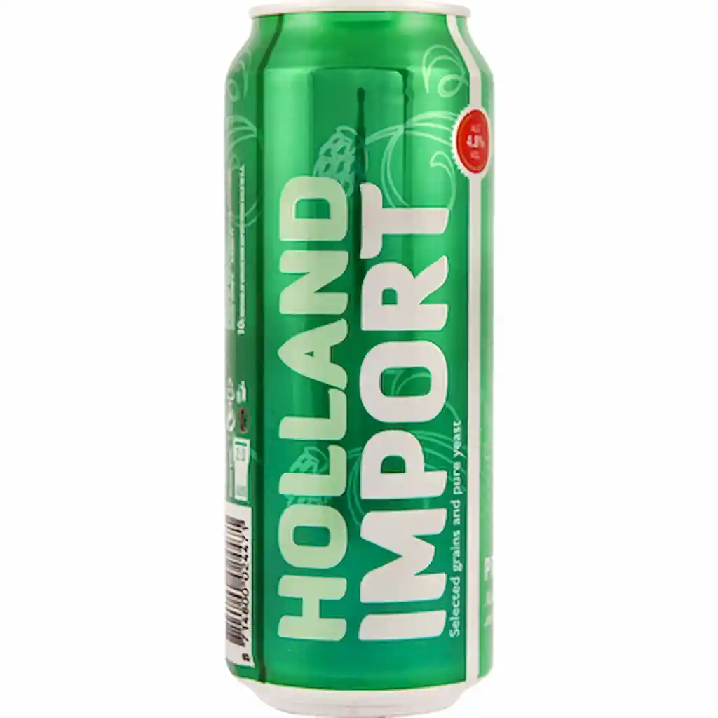 Holland Cerveza Importada Lata 4.8º