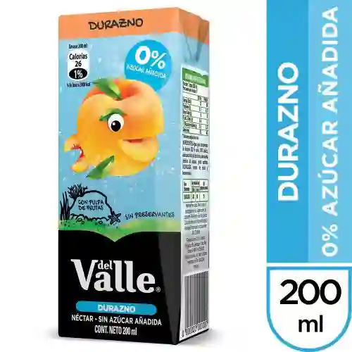 Del Valle Durazno 200 ml
