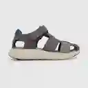 Sandalias Franciscana Cuero De Niño Gris Talla 29