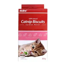 Bioline Galletas para Gato Sabor a Salmón