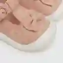 Zapatos Hebilla Y Aplicación Cinta Niña Rosado Talla 19