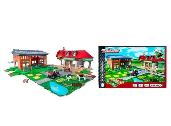 Set De Juego Majorette Granja Creatix