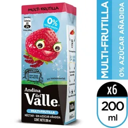 Del Valle Sin Azúcar Añadida Frutilla 200 Ml