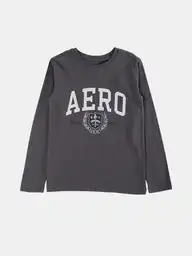 Aeropostale Polerón Manga Larga Graph o Maren 14 3569 V26