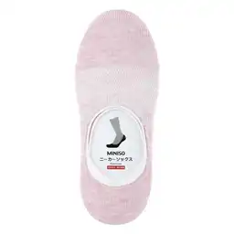 Miniso Calcetines Lisos Para Mujer