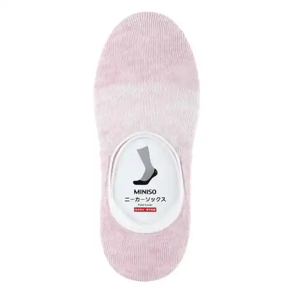 Miniso Calcetines Lisos Para Mujer