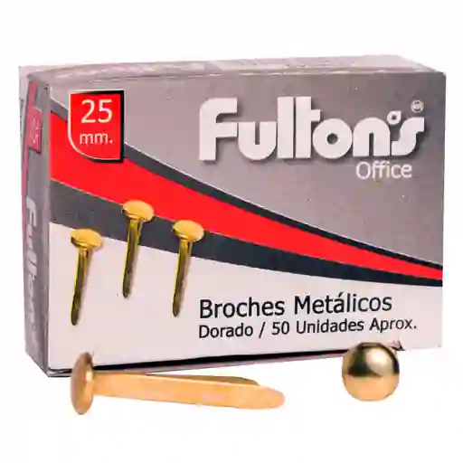 Fultons Broche Metálico